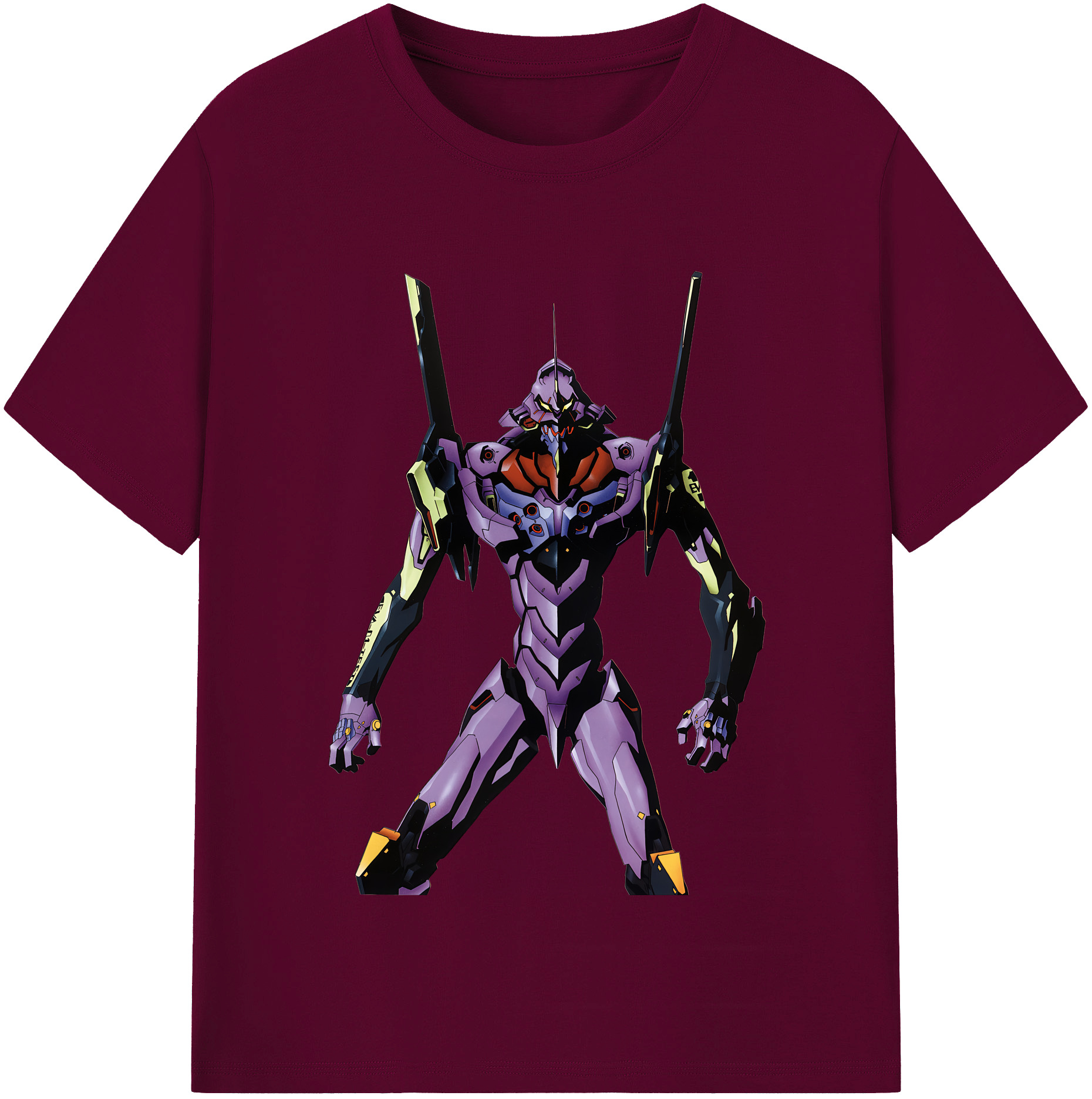 （画像用） EVA 新世紀エヴァンゲリオン レディースカジュアルプリントTシャツ（綿100％）